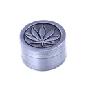 Metal Grinder, 40 mm Diameter, 3-piece, Sieve + Leaf-WN43LEAF-Champ High_4.jpg
