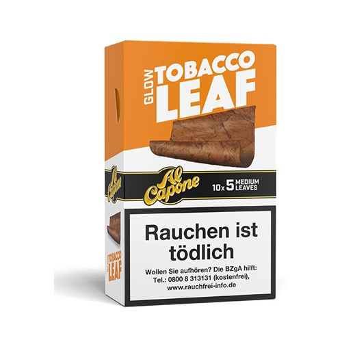 Al Capone Tobacco Leaf Wraps GLOW, 10 X 5 LEAFS-ALCAGLOW-Al Capone_4.jpg