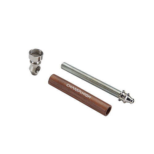 Metal WOODEN PIPE, 12cm, 1 Piece-MP28-Champ High_5.jpg