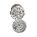 Grinder, Metal, Rounded + Tapered 56 mm Ø 4-piece-WN564R-Bam Bam Bhole_3.jpg