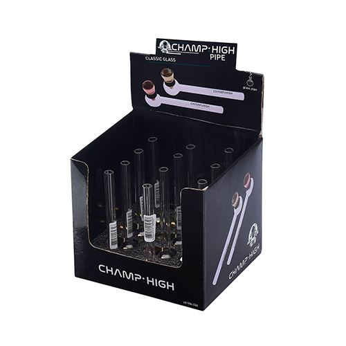 CLASSIC Glass PIPE, 12cm, 1 Piece-MP37-Champ High_5.jpg