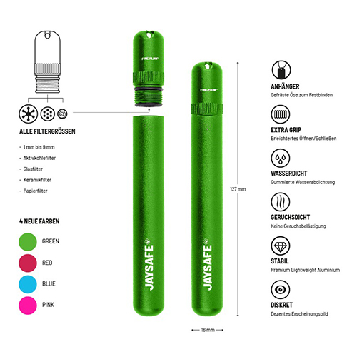 Aluminum Joint Sleeve GREEN, Jaysafe®, 1 Piece-ALUJAY_GEE-Jaysafe_2.jpg