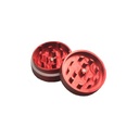 Aluminum Grinder, 4 Cm, 2-piece, Red-WN42R-Bam Bam Bhole_2.jpg