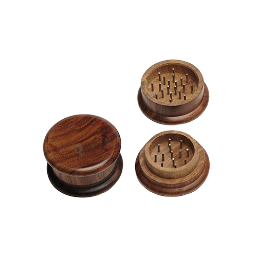 Wooden Grinder, 50 mm Ø, 2-piece.-WN105-Bam Bam Bhole_3.jpg