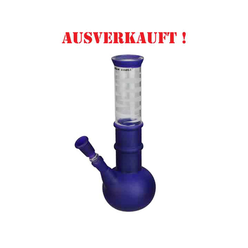 Glass Bong, 14.5 Cm, 24 Cm, Blue, 42 mm Diameter-GW3CB-Bam Bam Bhole_2.jpg