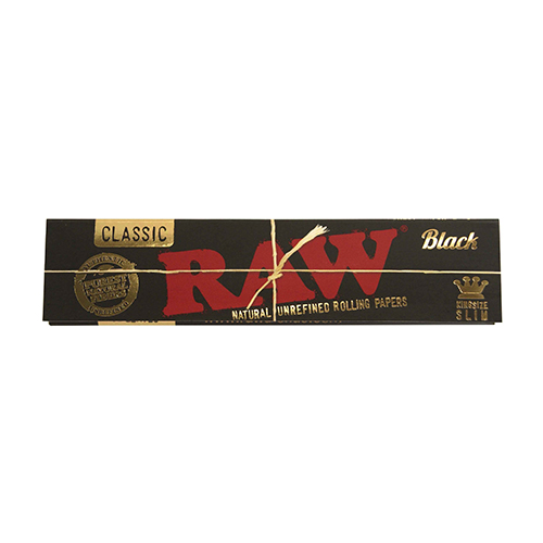 RAW BLACK KS Slim Papers, VE50, 32 Leaves-ZI51BL-Raw_3.jpg