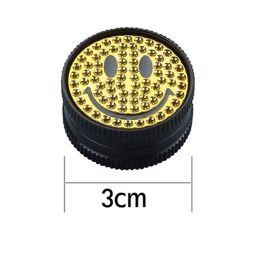 Metal Grinder, 30mmø, 2-piece, Yellow Smile-WN32SMILE-Champ High_3.jpg