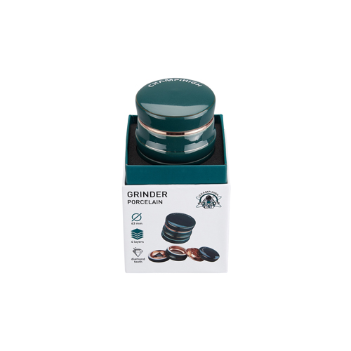 Porcelain Grinder, Green, 63 mm Diameter, 4 Pieces-WN111-Champ High_5.jpg