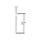 GLASS Downstem 14cm, 14.5 cm Funnel (ES4T)-ES140T-Bam Bam Bhole_2.jpg