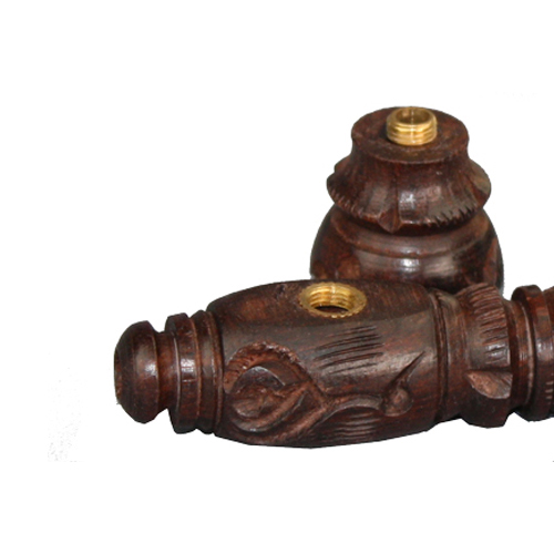 Wooden Pipe, approx. 15 Cm, Screw-on-MS6-Bam Bam Bhole_2.jpg