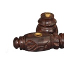 Wooden Pipe, approx. 15 Cm, Screw-on-MS6-Bam Bam Bhole_2.jpg