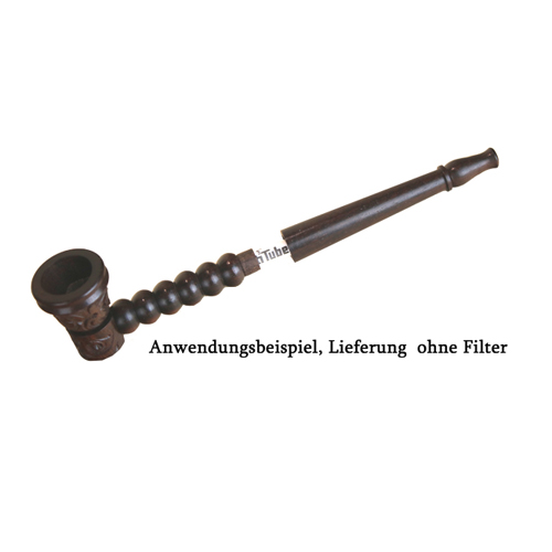 Wooden Pipe - Actitube 7.0 mm Diameter - approx. 17 cm Long-WP6S-Bam Bam Bhole_2.jpg