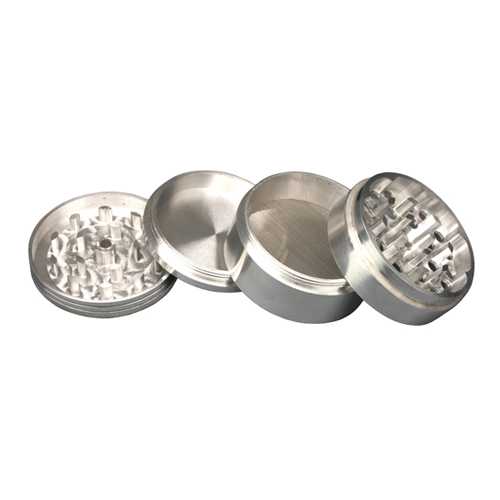 Aluminum Grinder, 60 mm Ø, 4-piece With Screen,-WNB64-Bam Bam Bhole_2.jpg