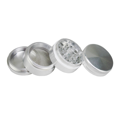 Aluminum Grinder, 40 mm Ø, 4-piece With Sieve, CNC-WN44-Bam Bam Bhole_2.jpg