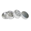 Aluminum Grinder, 40 mm Ø, 4-piece With Sieve, CNC-WN44-Bam Bam Bhole_2.jpg