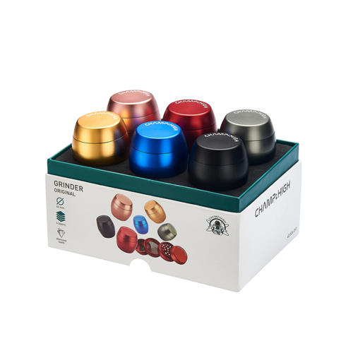 Metal Grinder, 40 mm Diameter, 4-piece, Barrel, Original-WN44FASS-Champ High_5.jpg