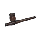 Wooden Pipe, approx. 15 Cm, Screw-on-MS21-Bam Bam Bhole_2.jpg