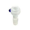GLASS Plug Head 18.8 Heavy White-EK18XW-Bam Bam Bhole_2.jpg