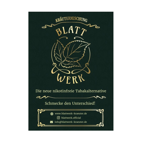 Blattwerk Kräutermischung, nikotinfrei, 20g Pouch-BLAWER-Blattwerk_3.jpg