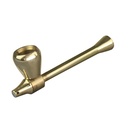 Mushroom Pipe - approx. 9cm, Gold-MP8B-Bam Bam Bhole_2.jpg