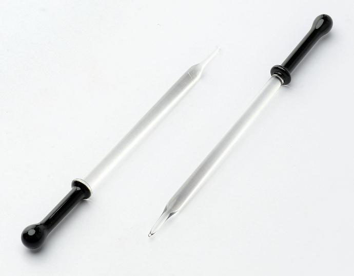 Black Dabber Glass Tip Tool, 15cm, 1 Stück