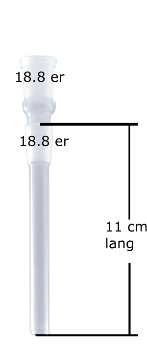 GLAS-Kupplung, 18.8er, 11cm, (X3K)