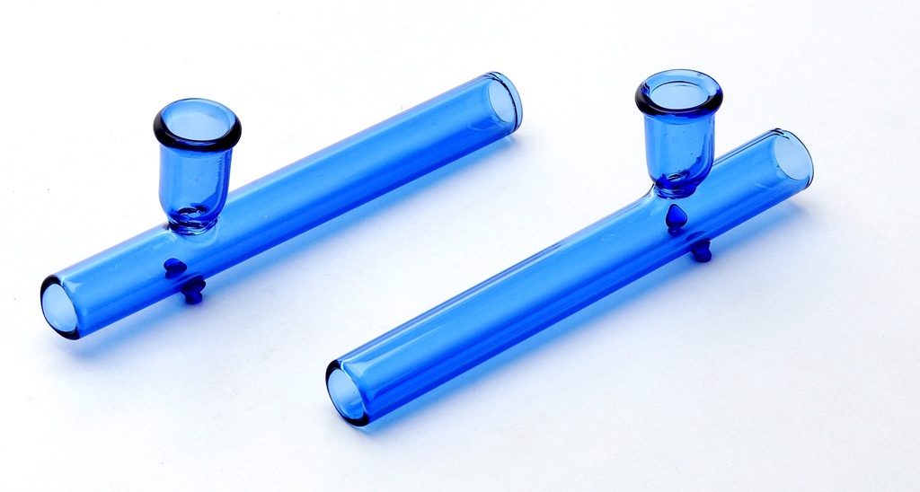 Glas Kawumm, BLUE Shotgun Pipe, 12mm Ř, 15cm