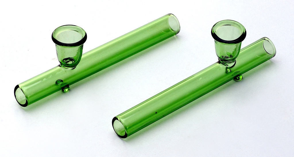 Glas Kawumm, GREEN Shotgun Pipe, 12mm Ř, 15cm