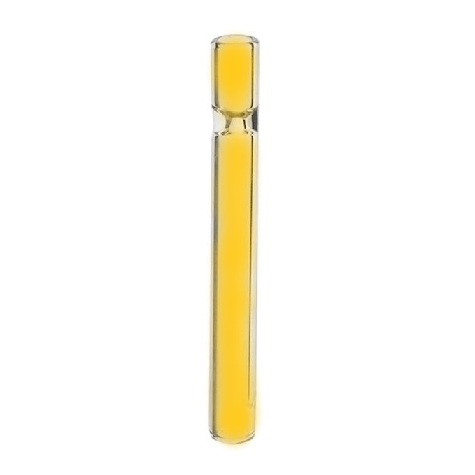 Glas One-hitter, cigarette pipe solid, 9cm, VE10