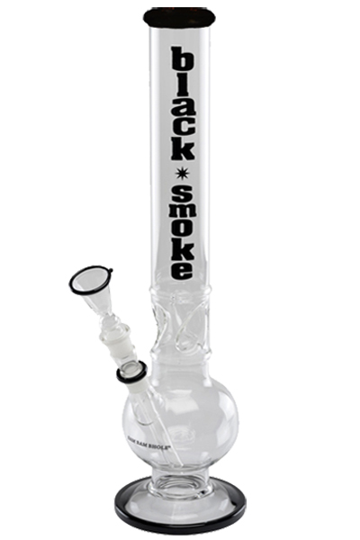 Glasbong Black Smoke, 50mm Ř, 44cm, Ice, 18.8er