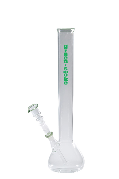 Glasbong Green Smoke, 38cm, 42mmŘ, 14.5er Schliff