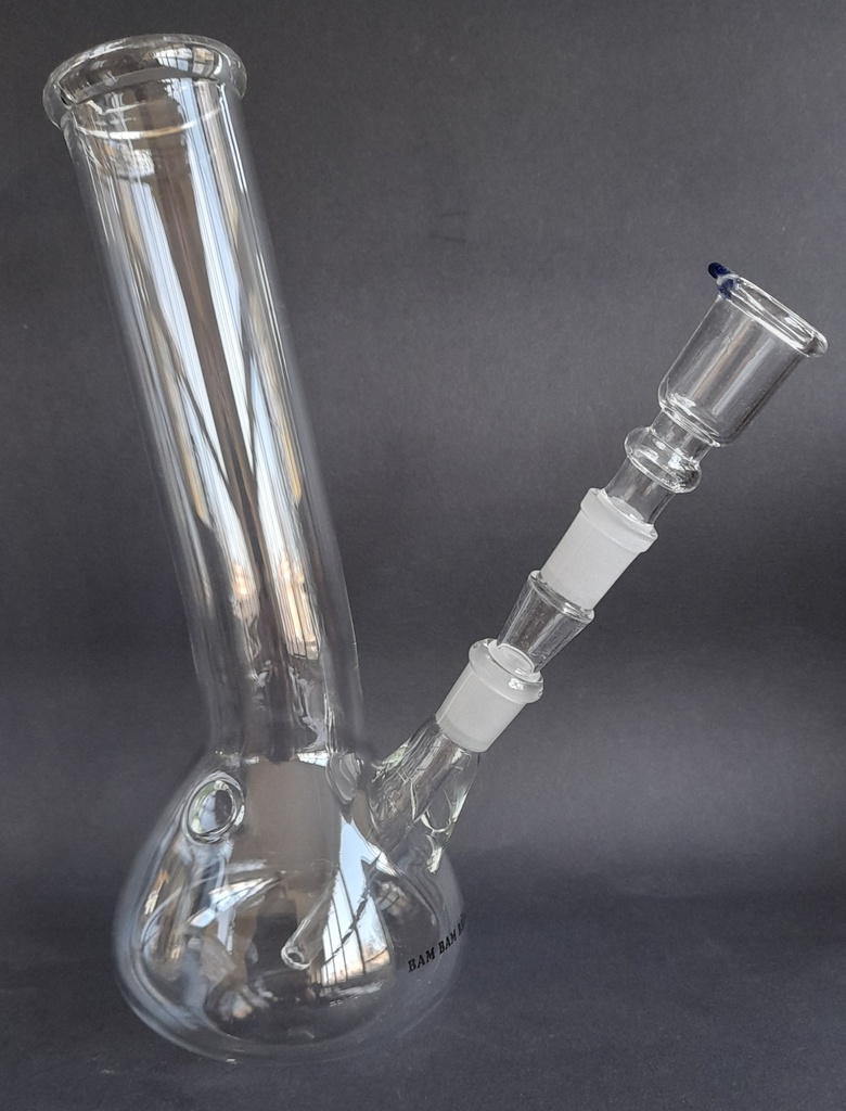 Glasbong, 14.5er, 24cm, clear