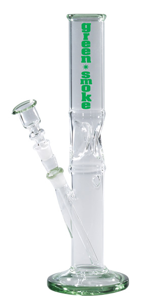 Glasbong, 14.5er, 33cm, Green Smoke, Ice, 42mm Ř