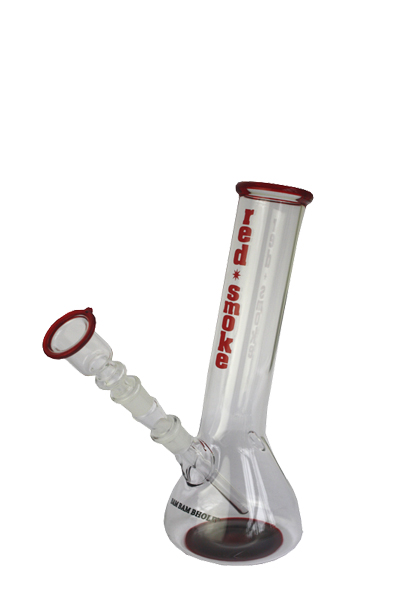 Glasbong-14.5er-24cm- Red Smoke