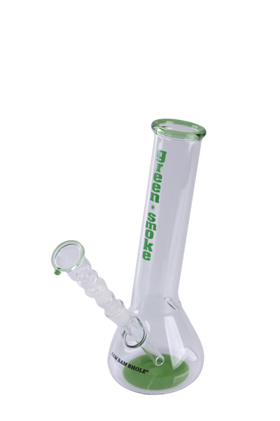 Glasbong-14.5er-24cm-Green Smoke