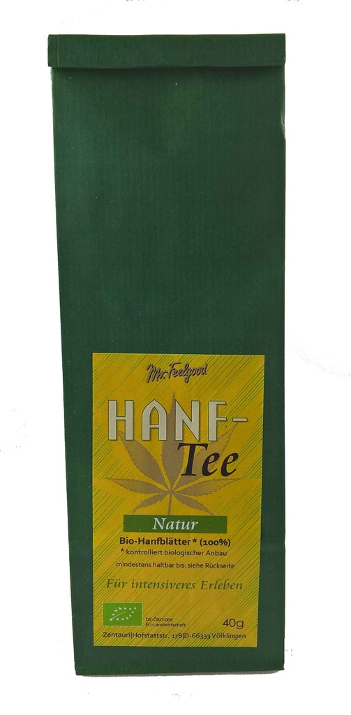 HANF-Tee Natur, 40g, 7% Mwst.