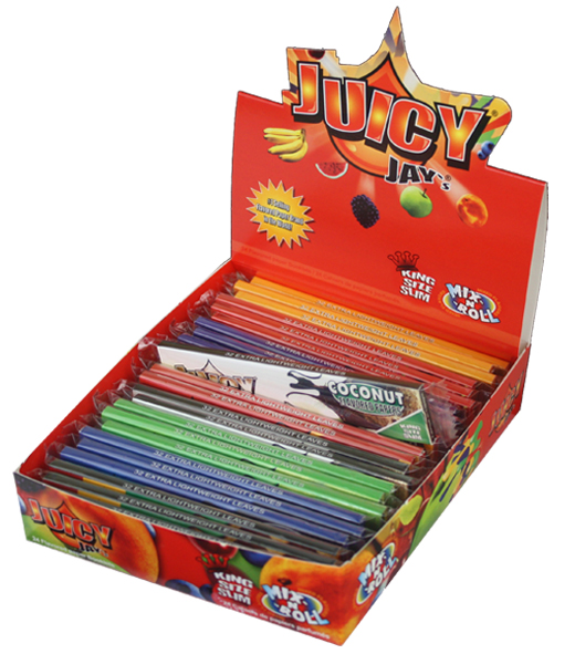 JUICY JAY´S Mix Flavoured KS SLIM, VE 24