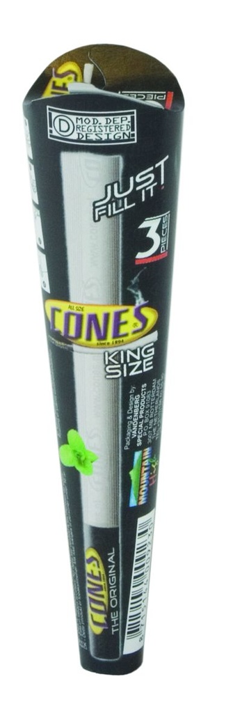 King Size Cones, 109mm, 3 Stück