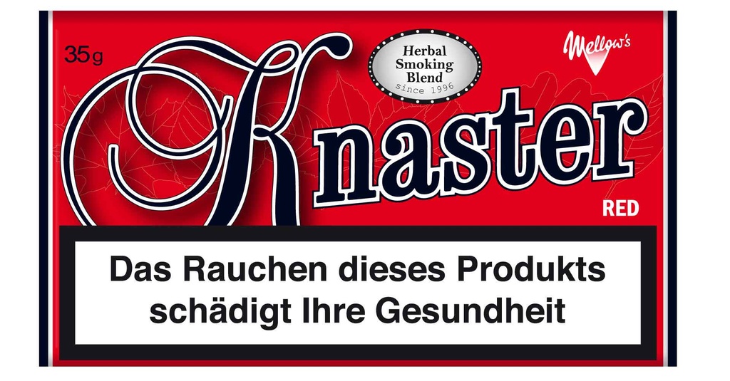 Knaster RED, 35g, Feinschnitt