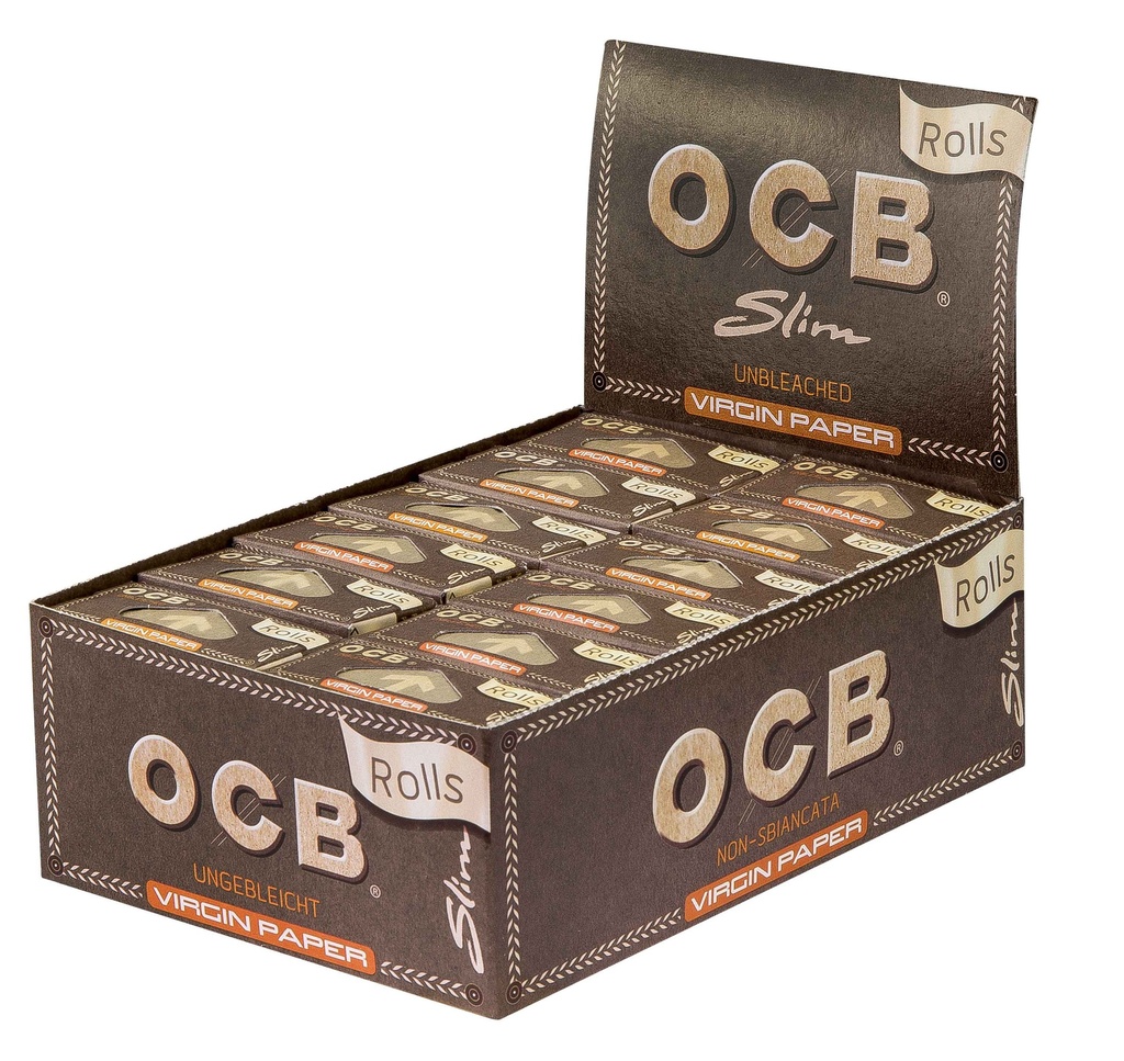 OCB-Unbleached Rolls Virgin Paper-VE24