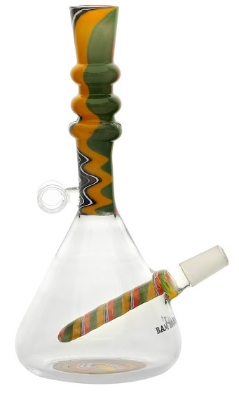 Schwarze Kunstwerk Hookah Bong, 20cm