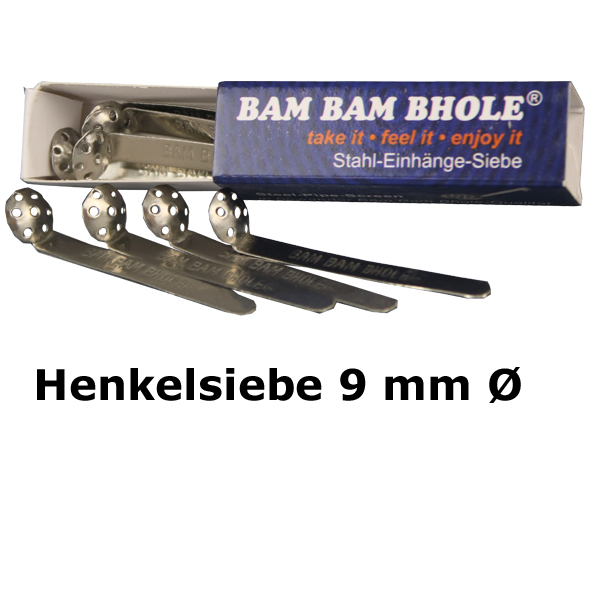 Stahleinhängesiebe 9mm Ř, 4Stk., VE20, Edelstahl