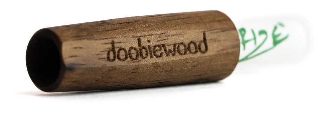 doobiewood, schwarze Walnuss , Adapter f. 6mm Ak-Filt*