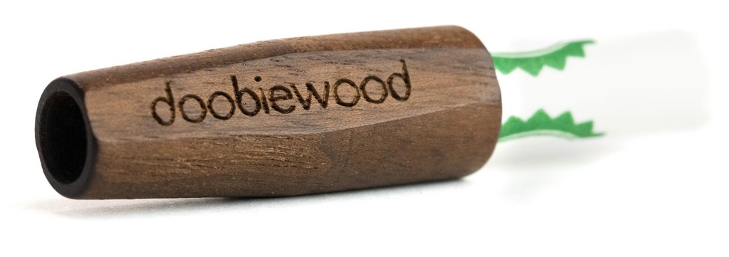 doobiewood, Schwarze Walnuss , Adapter f. 9mm Ak-Filt*