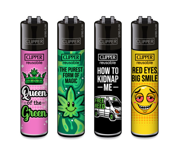 CLIPPER CLASSIC Large Weed Slogan #14, VE48