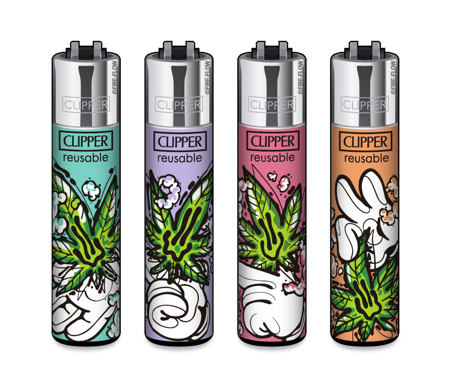 CLIPPER CLASSIC Large Cartoon Leaves, VE48