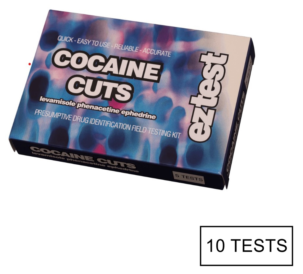 10ner EZ-Test Cocaine Purity/Kokain Reinheitstest