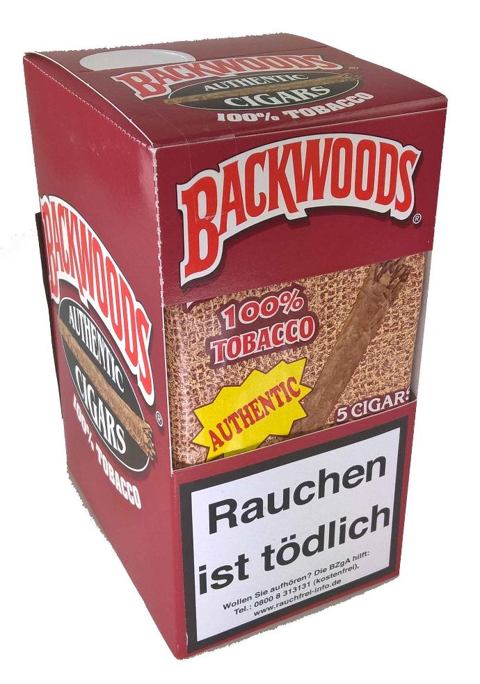 [BWOO2] Backwoods Authentic VE 8 Packs a 5 Cigars