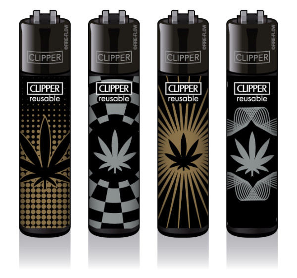 [CL2330] Clipper Classic GOLD SILVER LEAVES, VE48