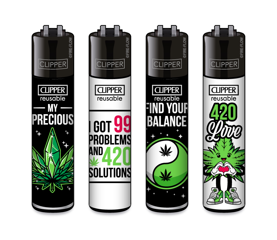 [CL2341] Clipper Classic Weed Slogan #13, VE48